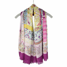 Fashion Printing chiffon lady scarf Square Scarf